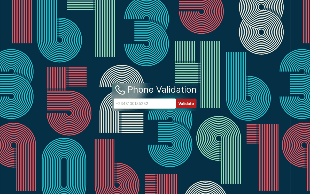 Phone Number Validator